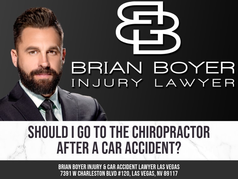 chiropractor after rear end accident
