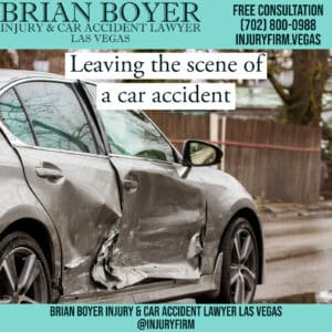 Single Car Accident Leaving The Scene