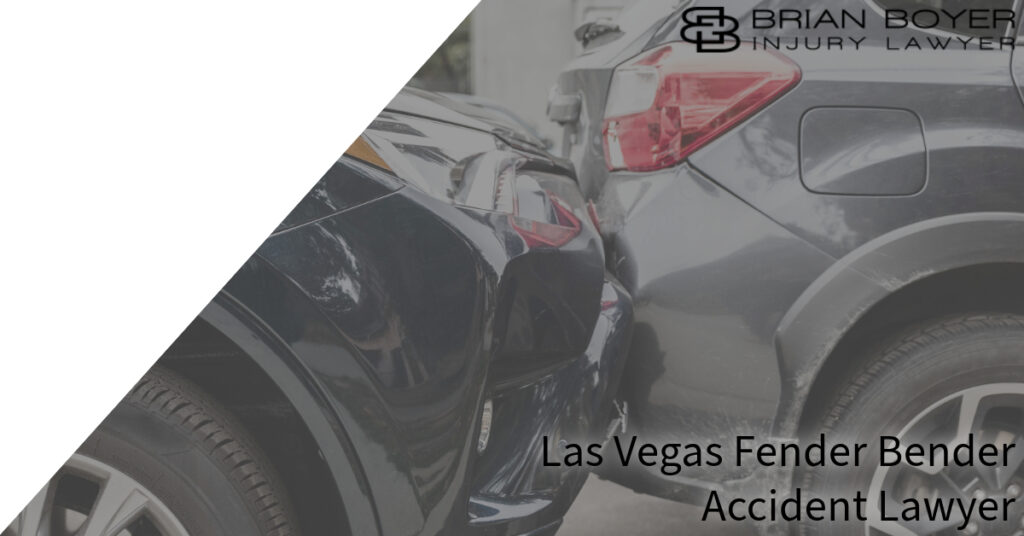 Las Vegas fender bender lawyer